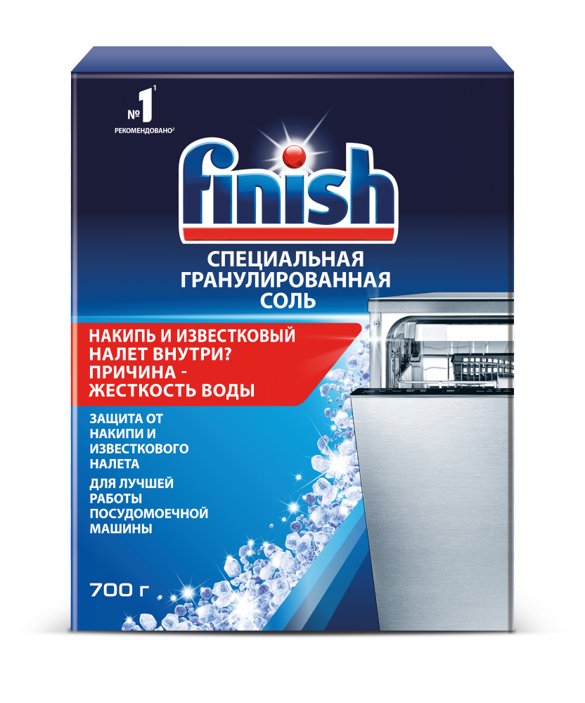 Как использовать специальную соль Finish