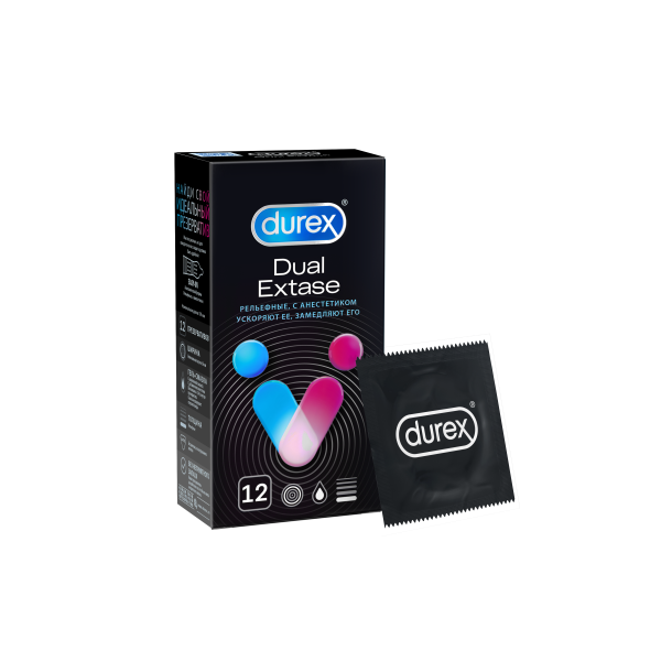 Презервативы Durex Dual Extase