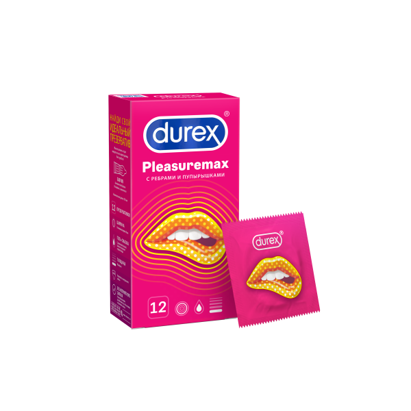 Презервативы Durex Pleasuremax